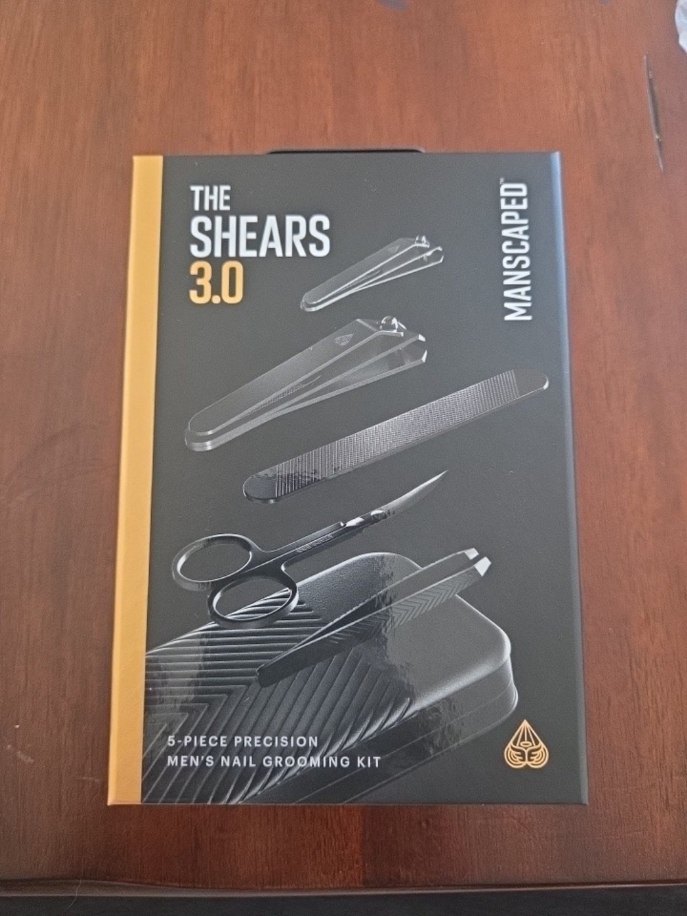 Manscaped The Shears 3.0 Men's Nail Grooming Kit - Black & Gold